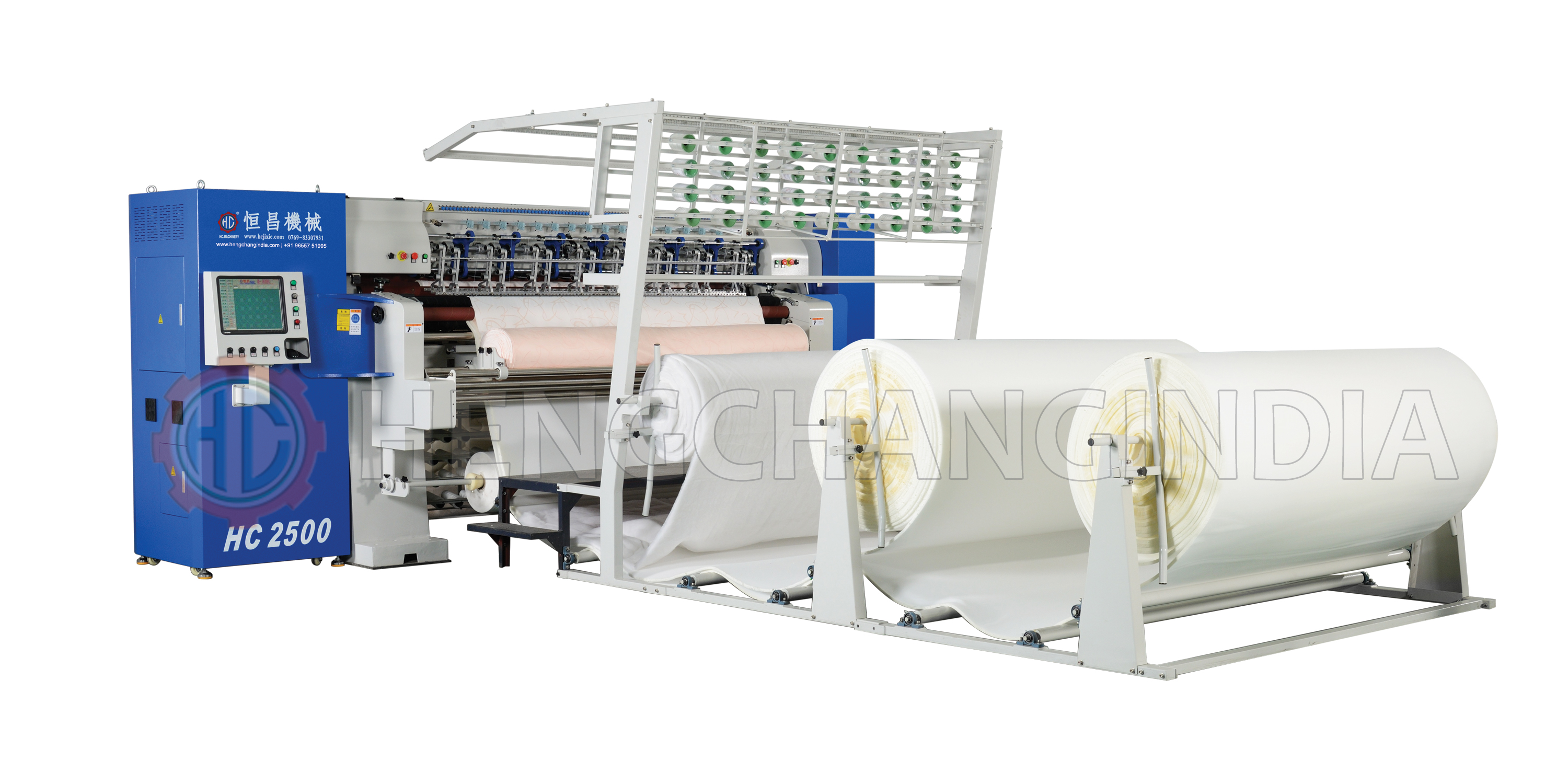 Multi needle chain stitch quilting machine hc2500