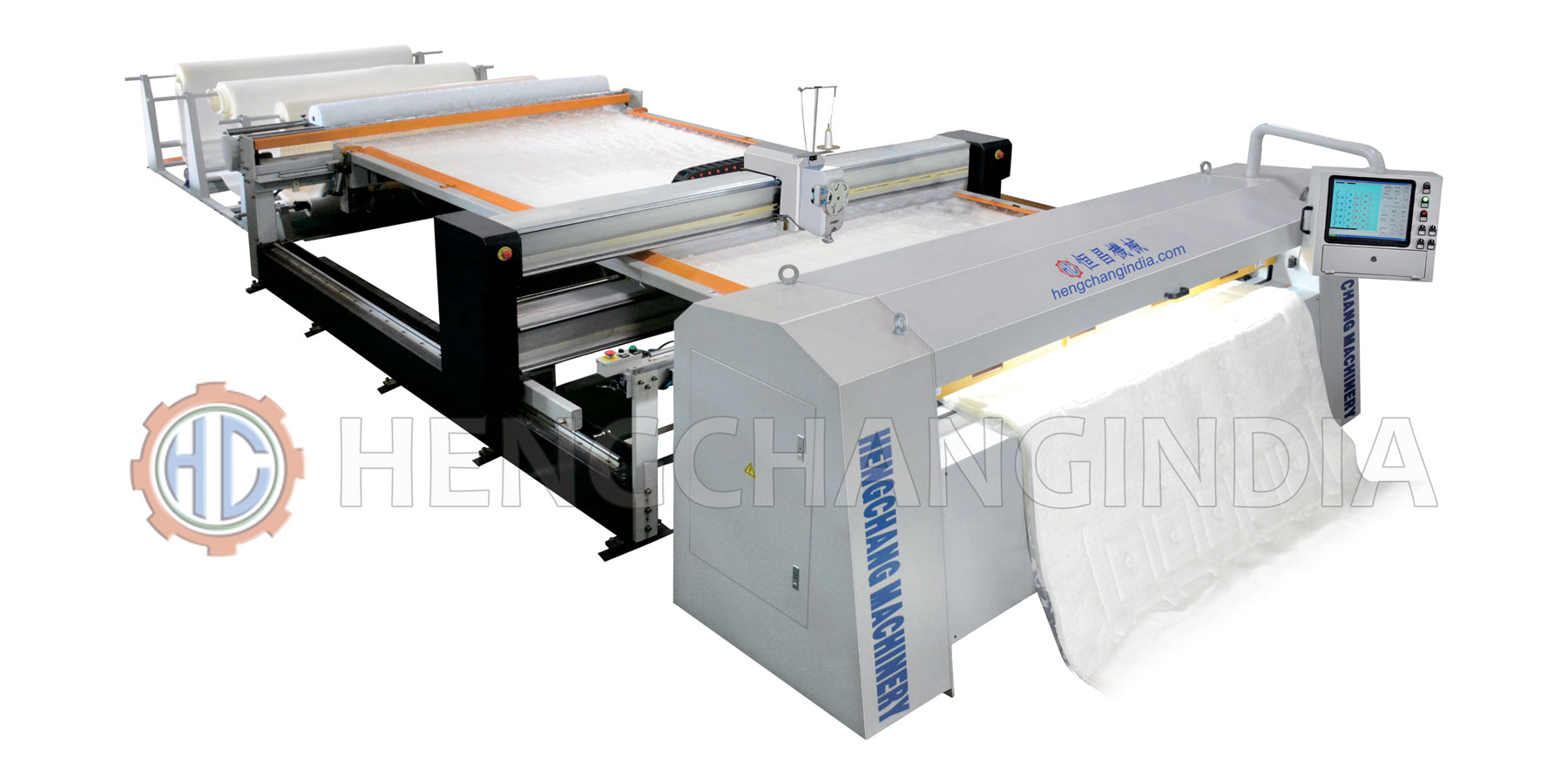 Single needle lock stitch quilting machine hc s2000